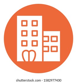 
Building, Flats Isolated Vector Icon which can be easily modified or edited 
