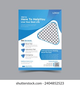 building a flyer in A4 size on illustrator vector design for your business flyer. agency business poster flyer design, make with colorful vector flyer concept,