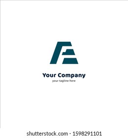 A building font Logo design