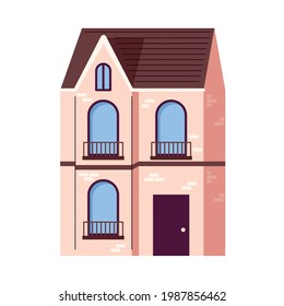 building front color facade architecture