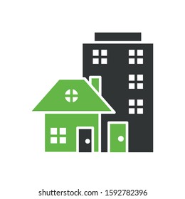 building front facade isolated icon vector illustration design