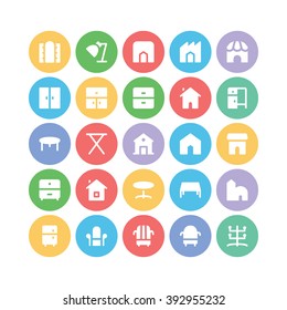 Building & Furniture Vector Icons 14