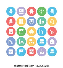 Building & Furniture Vector Icons 15