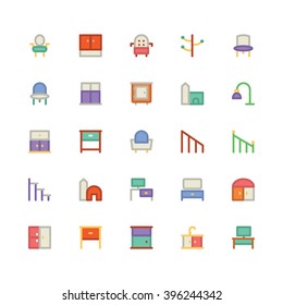 Building & Furniture Vector Icons 15