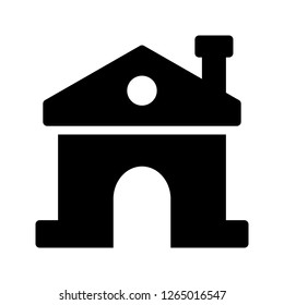 building glyph icon