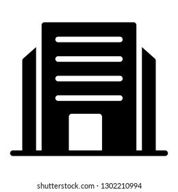 building glyph icon