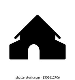 building glyph icon