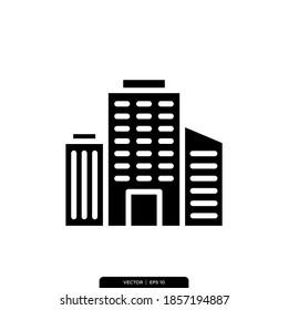 creación de plantilla de logotipo vectorial de icono de glifo en estilo de moda