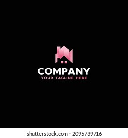 Building Gradient Company Logo Design