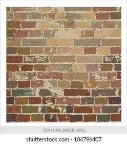 building grange texture brick wall isolated