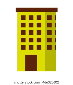 building green ecology icon vector illustration design