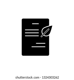 Building, green, leaf icon. Element of ecology isolated icon. Premium quality graphic design icon. Signs and symbols collection icon for websites, web design