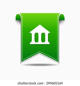 Building Green Vector Icon Design