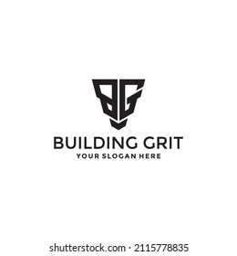 Building Grit Logo Design Template