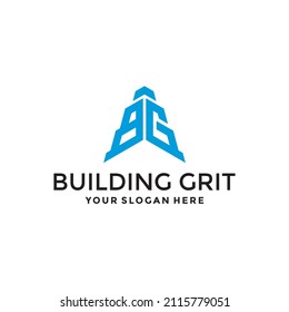 Building Grit Logo Design Template