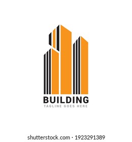 Building group concept logo icon vector template.