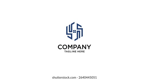 Building group logo design with modern concept