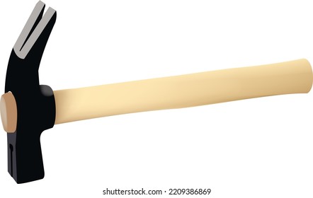 building hammer for use in building handle long-