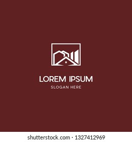 Building Home Creative Vector Logo Design