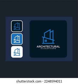 building home logo design template