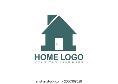 plantilla vectorial de diseño de logotipo de edificio y hogar 