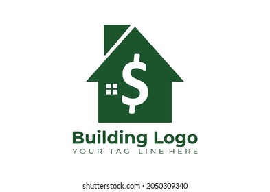 building and home logo design vector template 