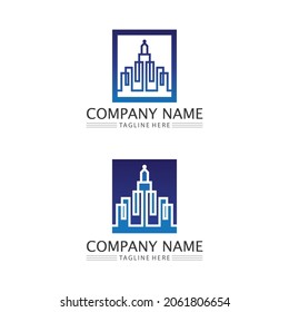 Building home logo, house logo, architecture, icon, residence and city, town, design and window, estate, business logo, vector home