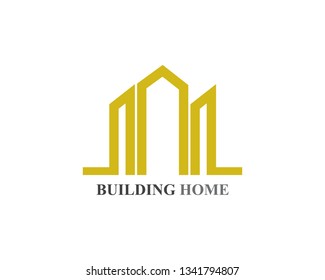 Building and home logo nvector