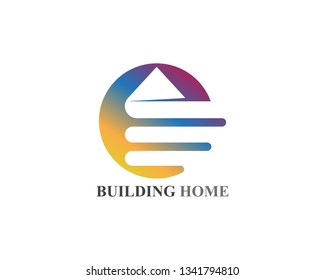 Building and home logo nvector