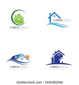 Building home Logo and symbol design