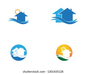 Building home logo template