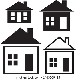 Building Home Logo Vector Design