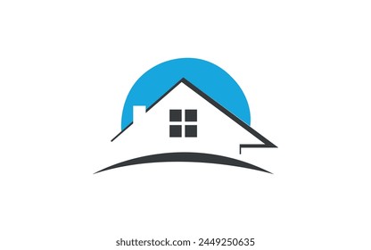 Logotipo de la casa de construcción Vector Logotipo de Vector gratis