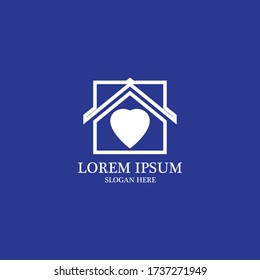 Imagen vectorial del logotipo del hogar
