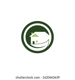 Building home nature icon vector illustration