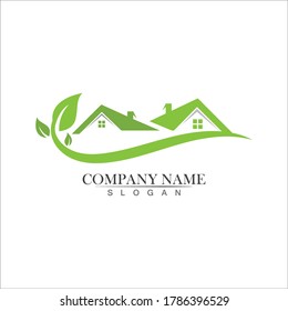  Building Home Nature Logo Design Template