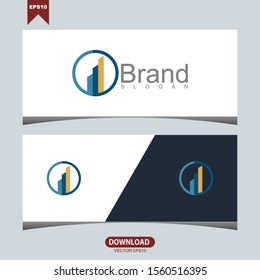 Building home real estate business logo icon vector inspiration design
