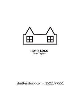 Building, Home, Real Estate, House Vector Logo  Element