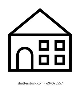 Building and house