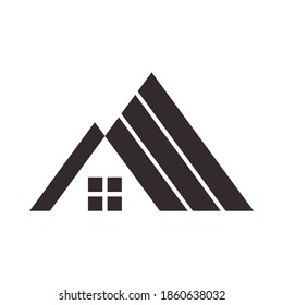 Building House Architecture Interior Real Estate Business Company Vector Logo Design	