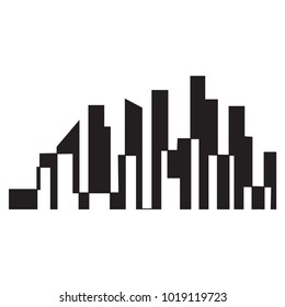 Building house concept logo construction symbol vector illustration