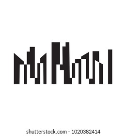 Building house concept logo construction symbol vector illustration