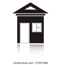 Building. House Icon.
