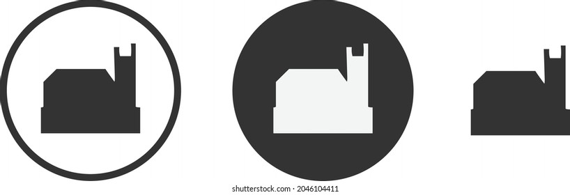 Bauen Sie Haussymbole in flachem Design mit Elementen für mobile Konzepte und Web-Apps. Sammlung moderner Infografiken und Piktogramme.