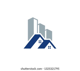 Building House Logo Stock Vector (Royalty Free) 1325321795 | Shutterstock