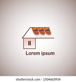 building house logo design, house logo design.