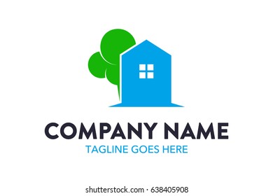 Building And House Logo Template