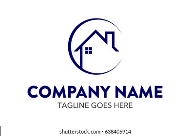Building And House Logo Template