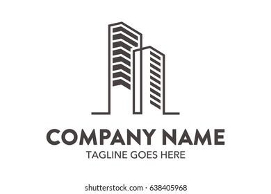 Building And House Logo Template