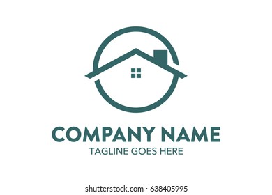 Building And House Logo Template